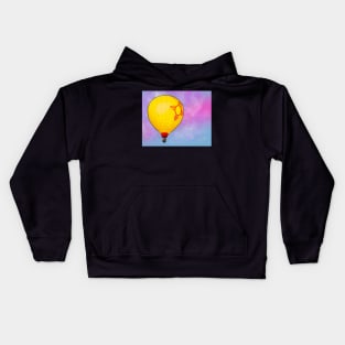 Zia hot air balloon Kids Hoodie